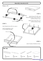 Предварительный просмотр 4 страницы Homestyles 20 05525 0016 Quick Start Manual