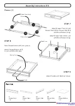 Предварительный просмотр 5 страницы Homestyles 20 05525 0016 Quick Start Manual