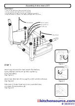 Предварительный просмотр 2 страницы Homestyles 20 05525 0080 Assembly Instructions