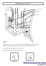 Предварительный просмотр 3 страницы Homestyles 20 05525 0080 Assembly Instructions