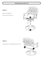 Предварительный просмотр 3 страницы Homestyles 20 06662 0053 Assembly Instructions