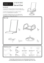 Предварительный просмотр 1 страницы Homestyles 20 06700 0055 Quick Start Manual