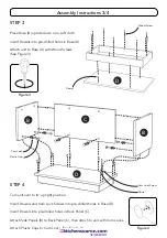 Предварительный просмотр 3 страницы Homestyles 20 08000 0027 Assembly Instructions