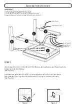 Предварительный просмотр 2 страницы Homestyles 20 08000 0080 Assembly Instructions