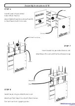 Предварительный просмотр 4 страницы Homestyles 20 08000 0181 Quick Start Manual