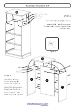 Предварительный просмотр 5 страницы Homestyles 20 08000 0751 Assembly Instructions Manual