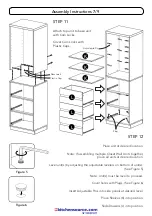 Предварительный просмотр 7 страницы Homestyles 20 08000 0751 Assembly Instructions Manual