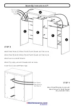 Предварительный просмотр 6 страницы Homestyles 20 08000 0771 Assembly Instructions Manual