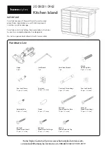 Предварительный просмотр 2 страницы Homestyles 20 08001 0942 Quick Start Manual