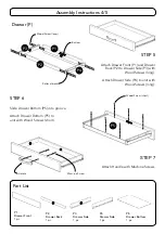 Предварительный просмотр 4 страницы Homestyles 20 09001 007C Quick Start Manual