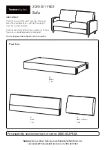 Preview for 1 page of Homestyles 2000-301-FB02 Assembly Instructions