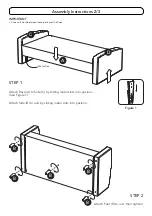 Preview for 3 page of Homestyles 2000-301-FB02 Assembly Instructions