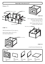 Предварительный просмотр 6 страницы Homestyles 4512-95 Assembly Instructions Manual