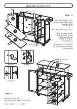 Предварительный просмотр 7 страницы Homestyles 4512-95 Assembly Instructions Manual