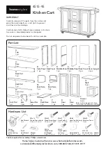 Предварительный просмотр 1 страницы Homestyles 4515-95 Quick Start Manual