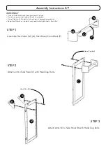 Предварительный просмотр 2 страницы Homestyles 4515-95 Quick Start Manual