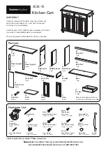 Предварительный просмотр 1 страницы Homestyles 4528-95 Quick Start Manual