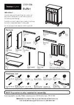 Предварительный просмотр 1 страницы Homestyles 5001-006 Manual