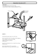 Предварительный просмотр 2 страницы Homestyles 5002-89 Assembly Instructions