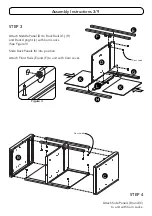 Предварительный просмотр 3 страницы Homestyles 5008-941 Assembly Instructions Manual