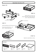 Предварительный просмотр 7 страницы Homestyles 5008-941 Assembly Instructions Manual