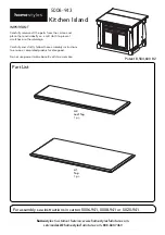 Предварительный просмотр 12 страницы Homestyles 5008-941 Assembly Instructions Manual