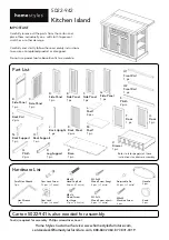 Homestyles 5022 942 Quick Start Manual предпросмотр