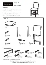 Предварительный просмотр 1 страницы Homestyles 5033-89 Manual