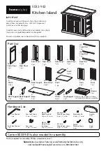 Предварительный просмотр 3 страницы Homestyles 5033-941 Manual