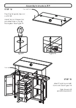 Предварительный просмотр 8 страницы Homestyles 5089-95 Manual