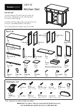 Homestyles 5099 95 Quick Start Manual предпросмотр