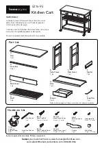 Homestyles 5216-95 Quick Start Manual предпросмотр