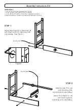 Предварительный просмотр 2 страницы Homestyles 5216-95 Quick Start Manual