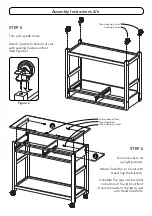 Предварительный просмотр 4 страницы Homestyles 5216-95 Quick Start Manual