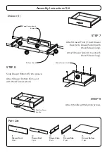 Предварительный просмотр 5 страницы Homestyles 5216-95 Quick Start Manual