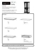 Предварительный просмотр 1 страницы Homestyles 5427-691 Quick Start Manual