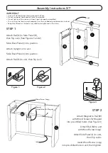 Предварительный просмотр 3 страницы Homestyles 5427-691 Quick Start Manual