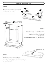 Предварительный просмотр 4 страницы Homestyles 5427-691 Quick Start Manual