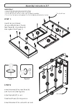 Предварительный просмотр 2 страницы Homestyles 5523-61 Assembly Instructions Manual