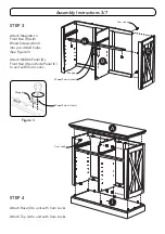 Предварительный просмотр 3 страницы Homestyles 5523-61 Assembly Instructions Manual