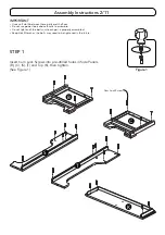 Preview for 2 page of Homestyles 5530-49 Assembly Instructions Manual