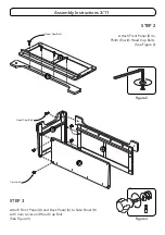 Preview for 3 page of Homestyles 5530-49 Assembly Instructions Manual