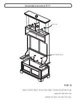 Preview for 9 page of Homestyles 5530-49 Assembly Instructions Manual