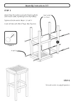 Предварительный просмотр 3 страницы Homestyles 5644-88 Assembly Instructions