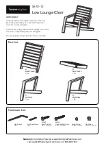 Предварительный просмотр 5 страницы Homestyles 5670-10 Manual