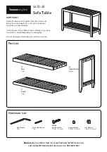 Предварительный просмотр 17 страницы Homestyles 5670-10 Manual