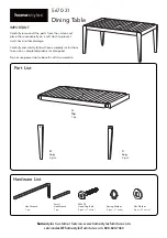 Предварительный просмотр 29 страницы Homestyles 5670-10 Manual