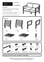 Предварительный просмотр 41 страницы Homestyles 5670-10 Manual