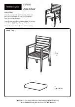 Предварительный просмотр 51 страницы Homestyles 5670-10 Manual