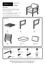 Предварительный просмотр 1 страницы Homestyles 5675-10 Assembly Instructions